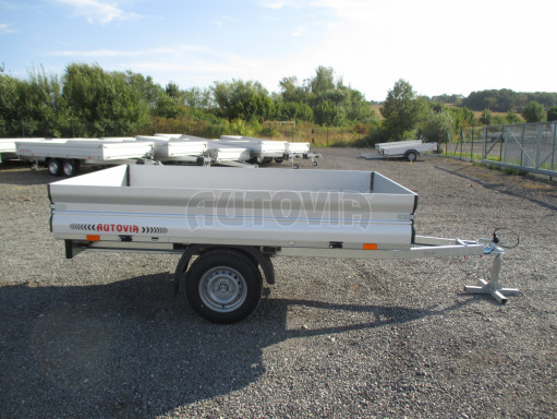 Přívěs za osobní auto VT 26/16 750kg 2,60x1,62/0,35 zesílená náprava
