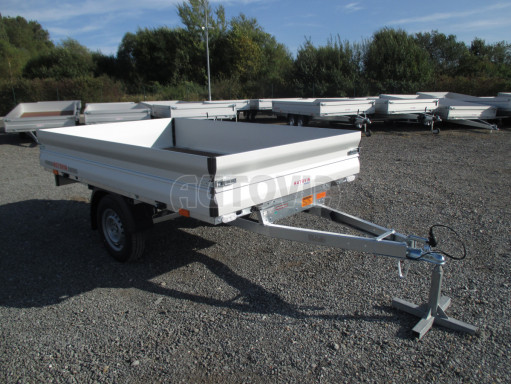 Přívěs za osobní auto VT 26/16 750kg 2,60x1,62/0,35 zesílená náprava