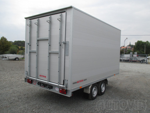 Přívěs pro přepravu zvířat VT 3,5T 3,95x2,20/1,90 č.29