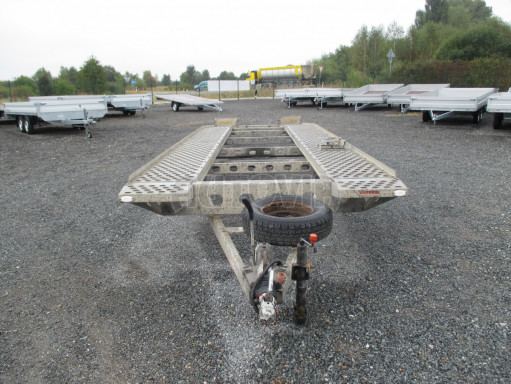 Bazarový přívěs pro přepravu 2 automobilů TPAV 3,5T 8,00x2,20 č.2