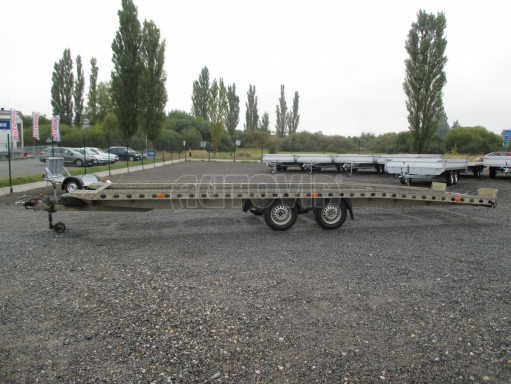 Bazarový přívěs pro přepravu 2 automobilů TPAV 3,5T 8,00x2,20 č.3