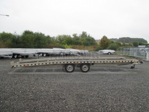 Bazarový přívěs pro přepravu 2 automobilů TPAV 3,5T 8,00x2,20 č.7