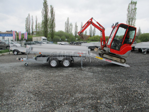 Třístranný sklápěč ATS 3SKS 2,7T 3,32x1,70/0,35 ECO v elektrice