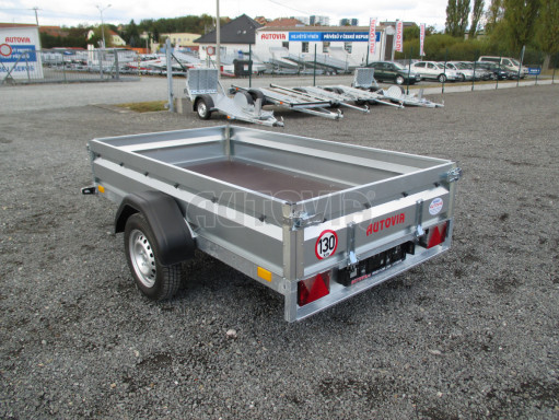 Přívěs za osobní auto KLB 750kg 2,05x1,30/0,34 č.7