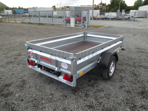 Přívěs za osobní auto KLB 750kg 2,05x1,30/0,34 č.9