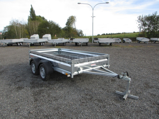 Dvounápravový přívěs za osobní auto KLB N2 750kg 3,02x1,52/0,34 č.1