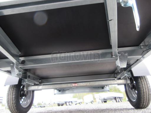 Přívěs za osobní auto KLB 750kg skl. 2,52x1,30/0,29 č.23