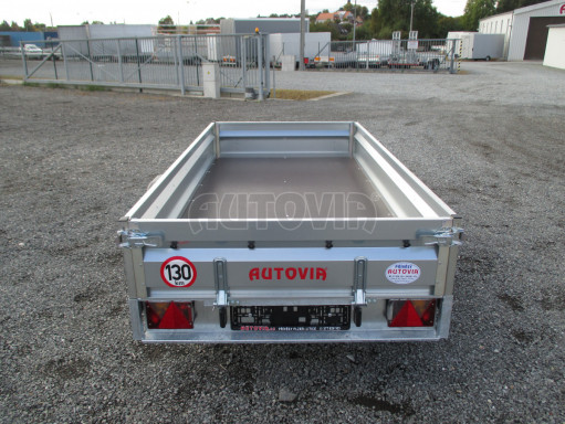 Přívěs za osobní auto KLB 750kg 2,65x1,30/0,34 č.7