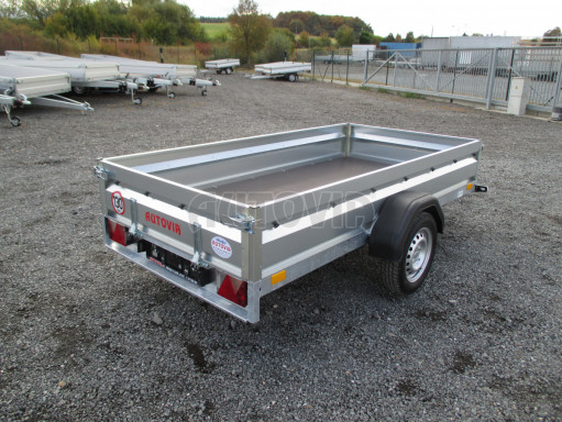 Přívěs za osobní auto KLB 750kg 2,65x1,30/0,34 č.8