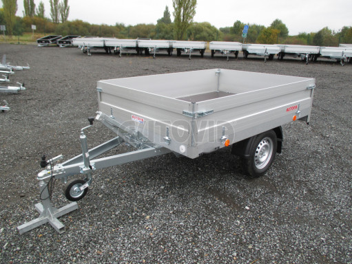 Sklápěcí přívěs se sklopnými bočnicemi TTS 750kg 13