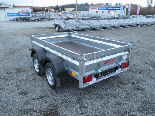 Dvounápravový přívěs za osobní auto KLB N2 750kg 2,35x1,30/0,34 č.8