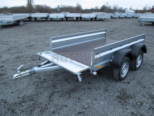 Dvounápravový přívěs za osobní auto KLB N2 750kg 2,35x1,30/0,34 č.2