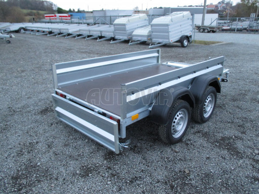 Dvounápravový přívěs za osobní auto KLB N2 750kg 2,35x1,30/0,34 č.18