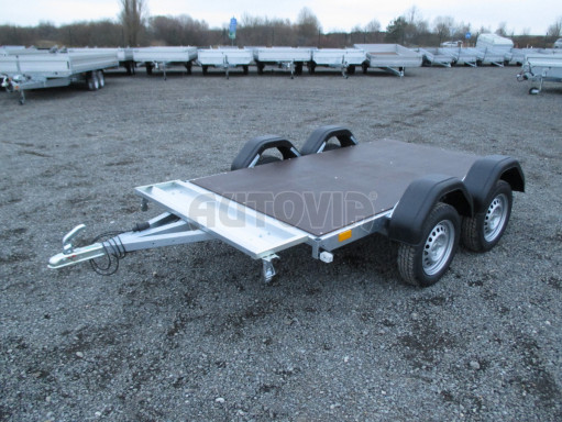 Dvounápravový přívěs za osobní auto KLB N2 750kg 2,35x1,30/0,34 č.3