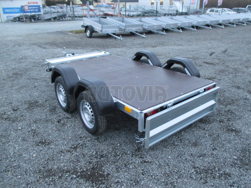 Dvounápravový přívěs za osobní auto KLB N2 750kg 2,35x1,30/0,34 č.4
