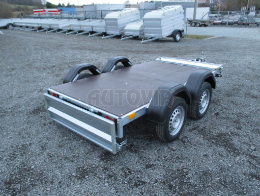 Dvounápravový přívěs za osobní auto KLB N2 750kg 2,35x1,30/0,34 č.23