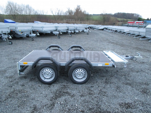 Dvounápravový přívěs za osobní auto KLB N2 750kg 2,35x1,30/0,34 č.24