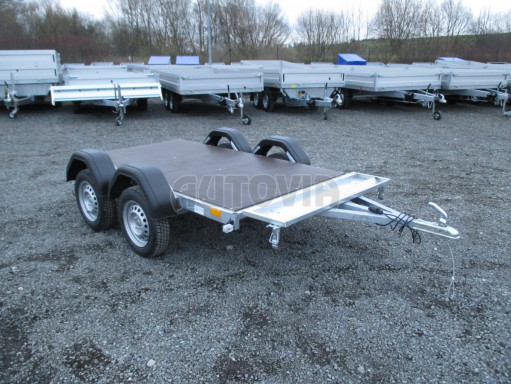 Dvounápravový přívěs za osobní auto KLB N2 750kg 2,35x1,30/0,34 č.25