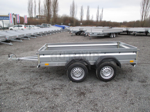 Dvounápravový přívěs za osobní auto KLB N2 750kg 2,65x1,30/0,34 č.7