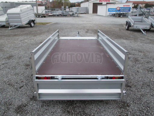Dvounápravový přívěs za osobní auto KLB N2 750kg 2,65x1,30/0,34 č.17