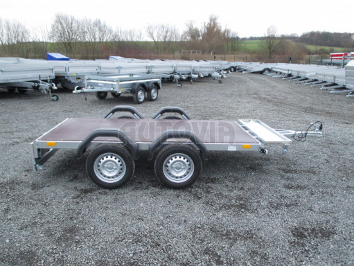 Dvounápravový přívěs za osobní auto KLB N2 750kg 2,65x1,30/0,34 č.4