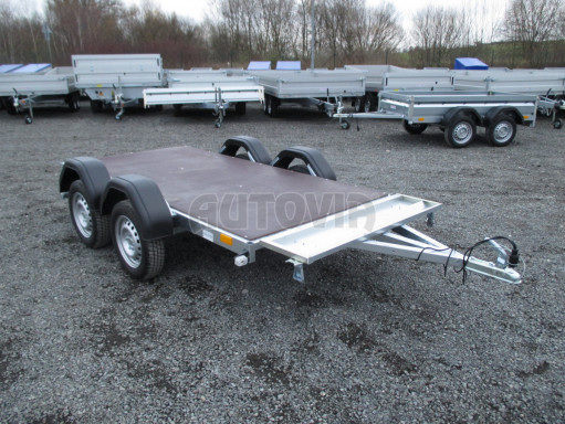 Dvounápravový přívěs za osobní auto KLB N2 750kg 2,65x1,30/0,34 č.25