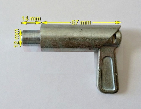 Zajišťovací kolík s pružinou (k navaření) č.3