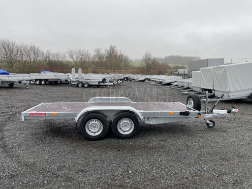 Plošinový přívěs BR 3,5T 4,20x1,37* č.6