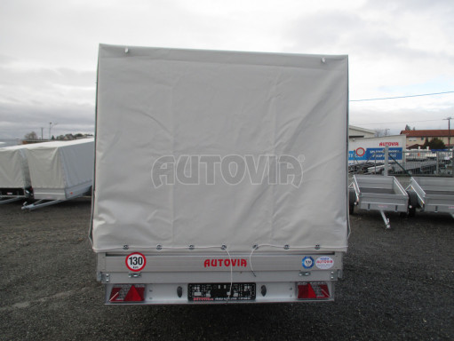 Přívěs za osobní automobil s plachtou ZV 32/35 1,3T B1 3,50x1,80/1,60