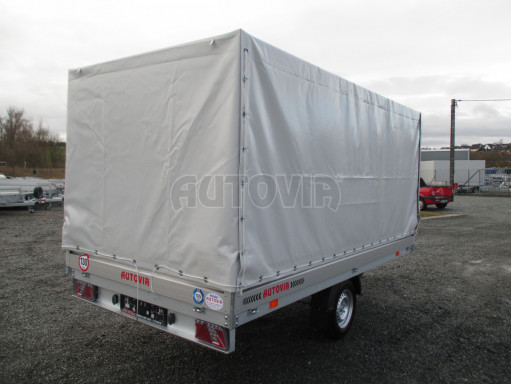 Přívěs za osobní automobil s plachtou ZV 32/35 1,3T B1 3,50x1,80/1,60