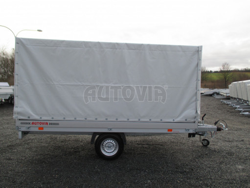 Přívěs za osobní automobil s plachtou ZV 32/35 1,3T B1 3,50x1,80/1,60