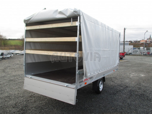 Přívěs za osobní automobil s plachtou ZV 32/35 1,3T B1 3,50x1,80/1,60