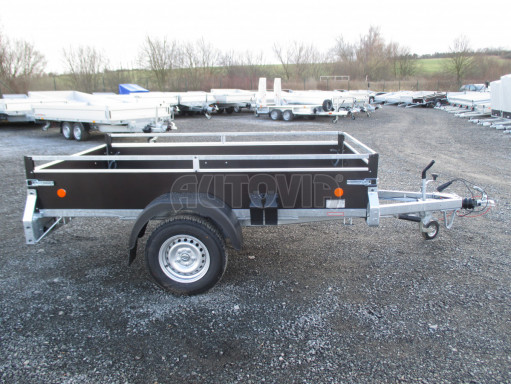 Jednoosý brzděný přívěs ZV 27 1,3T B1 2,50x1,48/0,35 M POČ RE