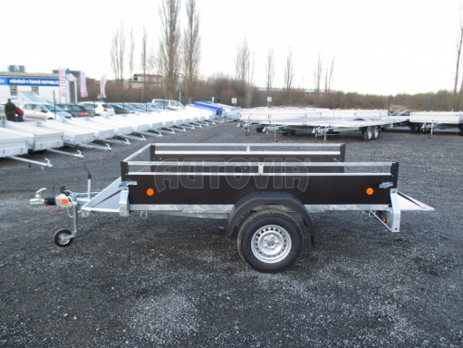 Jednoosý brzděný přívěs ZV 27 1,3T B1 2,50x1,48/0,35 M POČ RE