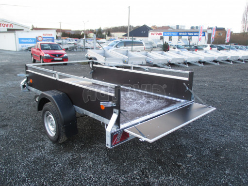 Jednoosý brzděný přívěs ZV 27 1,3T B1 2,50x1,48/0,35 M POČ RE