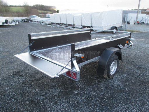 Jednoosý brzděný přívěs ZV 27 1,3T B1 2,50x1,48/0,35 M POČ RE