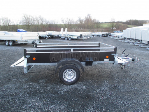 Jednoosý brzděný přívěs ZV 27 1,3T B1 2,50x1,48/0,35 M POČ RE