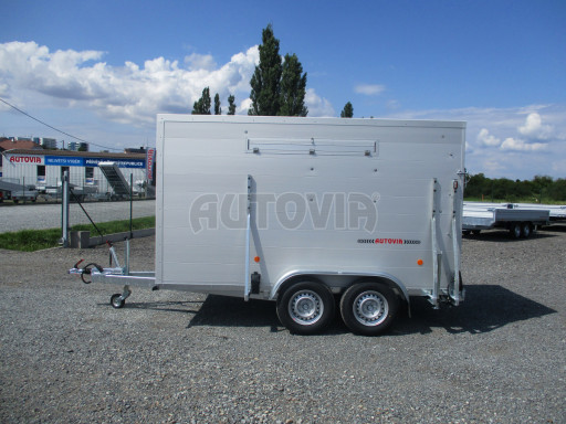 Přepravník hospodářských zvířat VER 2,7T 3,50x1,75/1,90 - kombi rampa č.8