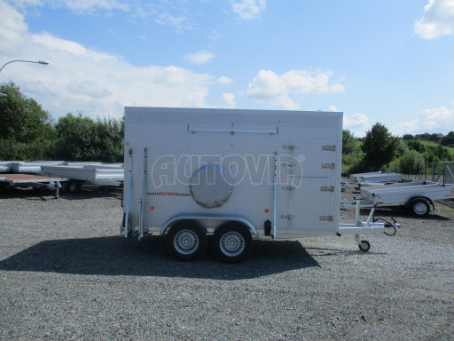 Přepravník hospodářských zvířat VER 2,7T 3,50x1,75/1,90 - kombi rampa č.12