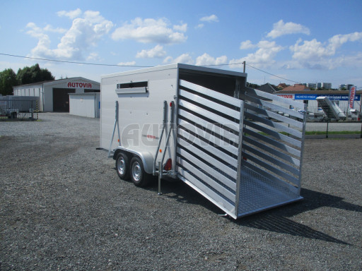 Přepravník hospodářských zvířat VER 2,7T 3,50x1,75/1,90 - kombi rampa č.5