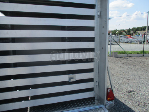 Přepravník hospodářských zvířat VER 2,7T 3,50x1,75/1,90 - kombi rampa č.34