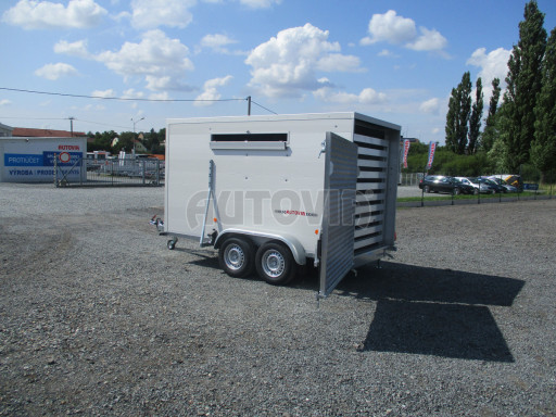 Přepravník hospodářských zvířat VER 2,7T 3,50x1,75/1,90 - kombi rampa č.36