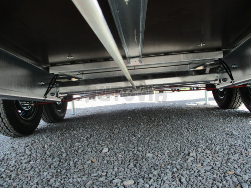 Přepravník hospodářských zvířat VER 2,7T 3,50x1,75/1,90 - kombi rampa č.40