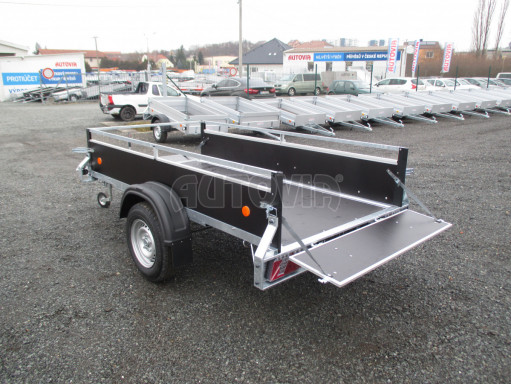 Vlek za osobní auto ZV 26 1,3T B1 2,50x1,30/0,35 POČ RE