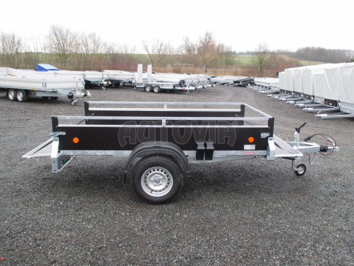Vlek za osobní auto ZV 26 1,3T B1 2,50x1,30/0,35 POČ RE
