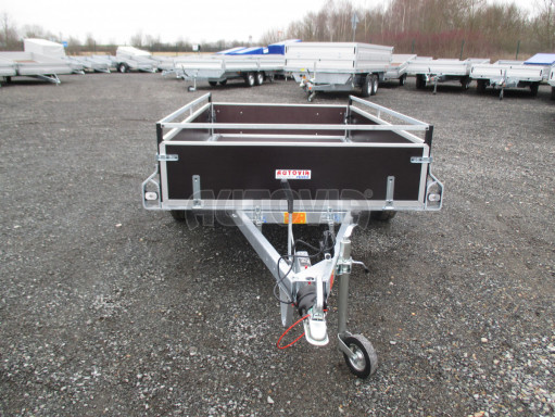 Přívěsný vozík za osobní auto sklopný ZV 27 1,3T B1 skl 2,50x1,48/0,35 POČ RE
