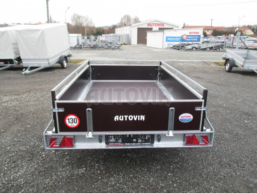 Přívěsný vozík za osobní auto sklopný ZV 27 1,3T B1 skl 2,50x1,48/0,35 POČ RE