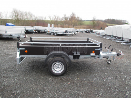 Přívěsný vozík za osobní auto sklopný ZV 27 1,3T B1 skl 2,50x1,48/0,35 POČ RE