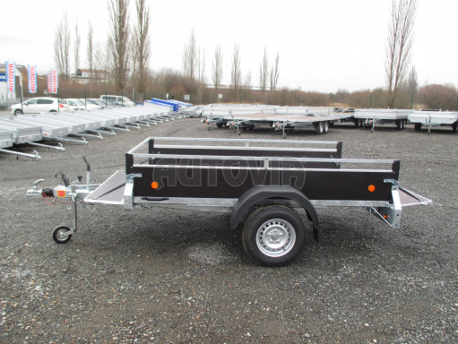 Přívěsný vozík za osobní auto sklopný ZV 27 1,3T B1 skl 2,50x1,48/0,35 POČ RE