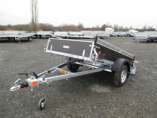 Přívěsný vozík za osobní auto sklopný ZV 27 1,3T B1 skl 2,50x1,48/0,35 POČ RE